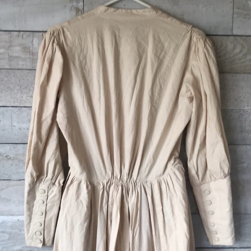 Scully 100% Cotton Long-Sleeve Maxi Prairie Day Dress Size Small - Picture 9 of 14